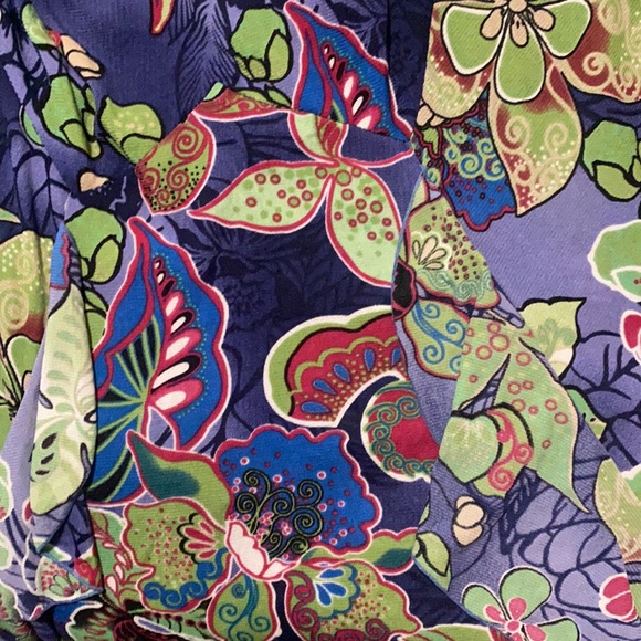 Sun Dress - print, flat skirt - Picture 3 of 3